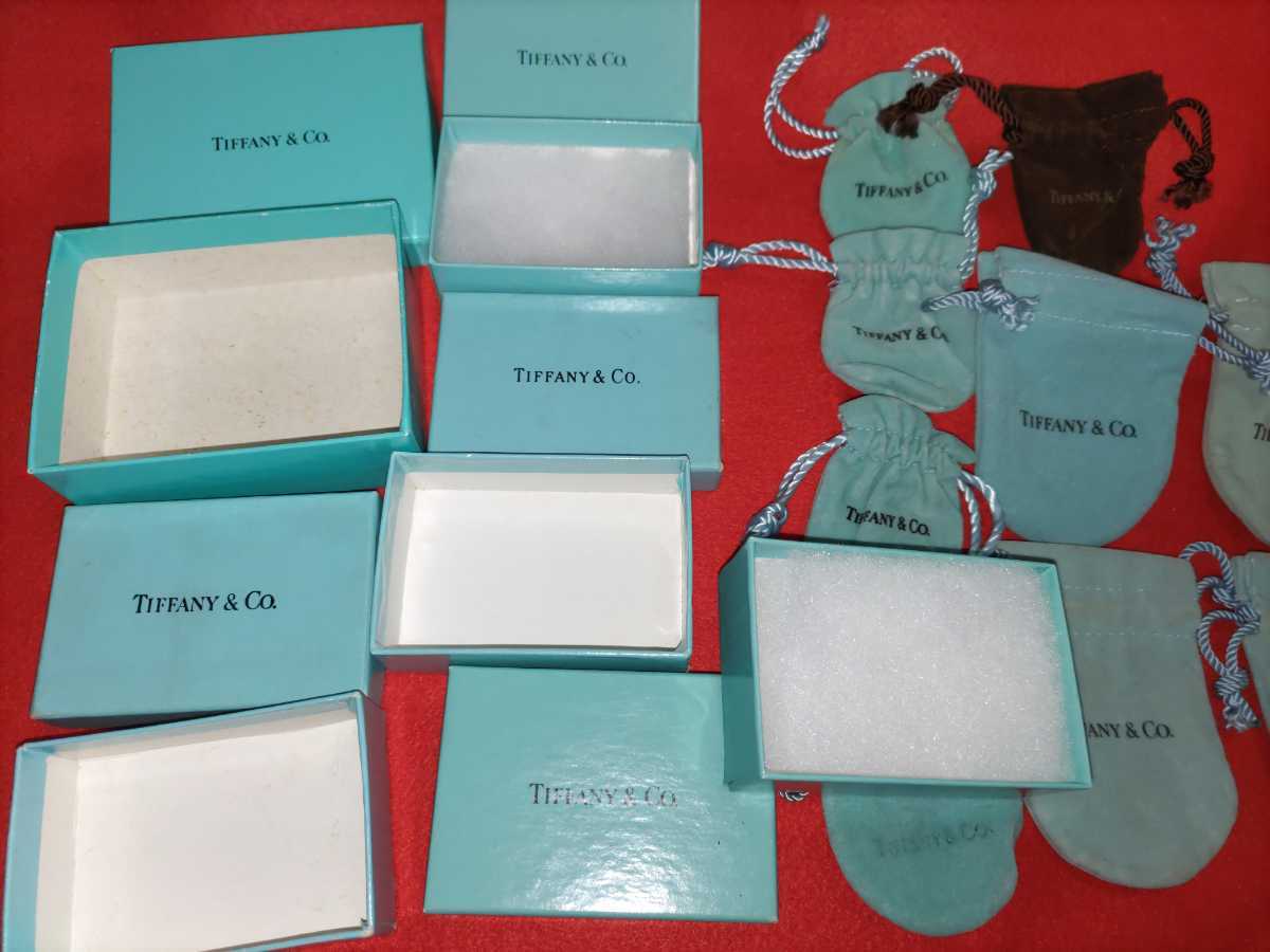 ティファニー 空箱 Tiffany 巾着袋 巾着 保存袋 & Co. TIFFANY&amp 