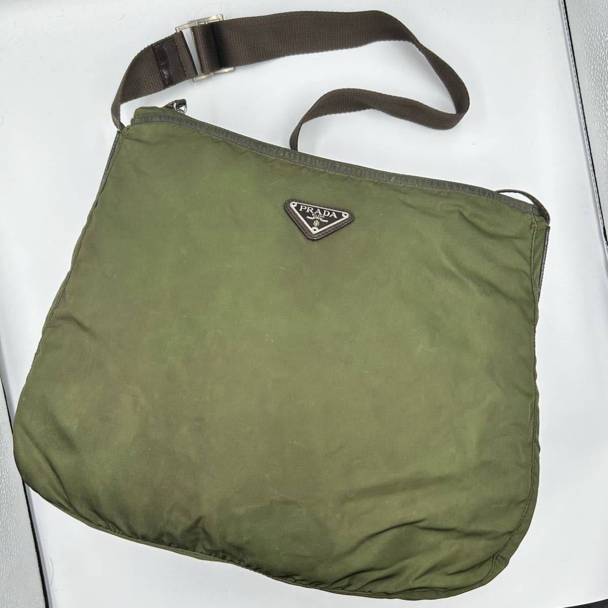 希少モデル』PRADA プラダ ショルダーバッグ 肩掛け 斜め掛け ナイロン