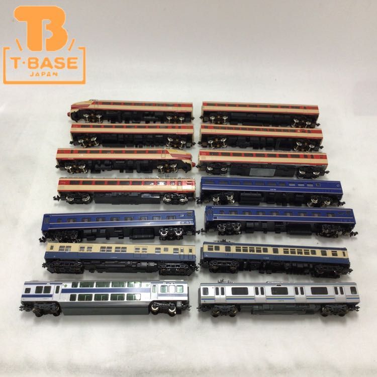 1円〜 訳ありジャンク KATO、TOMIX Nゲージ 客車 キハE217-46、クモニ