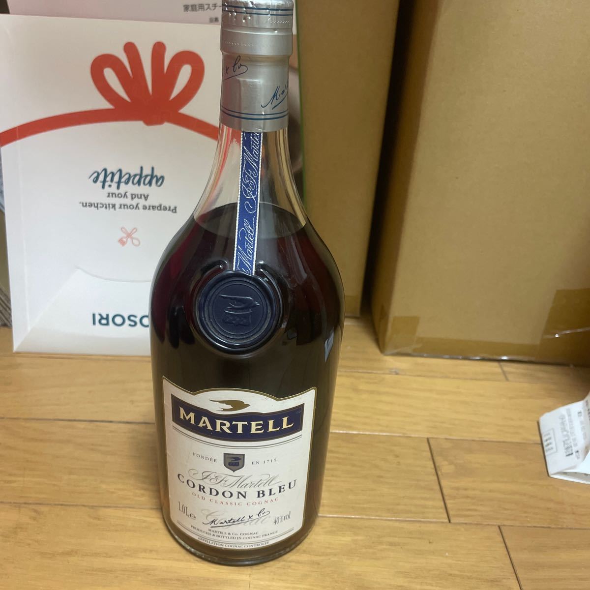 MARTELL CORDON BLEU マーテル コルドンブルー ブランデー コニャック 古酒 1000ml