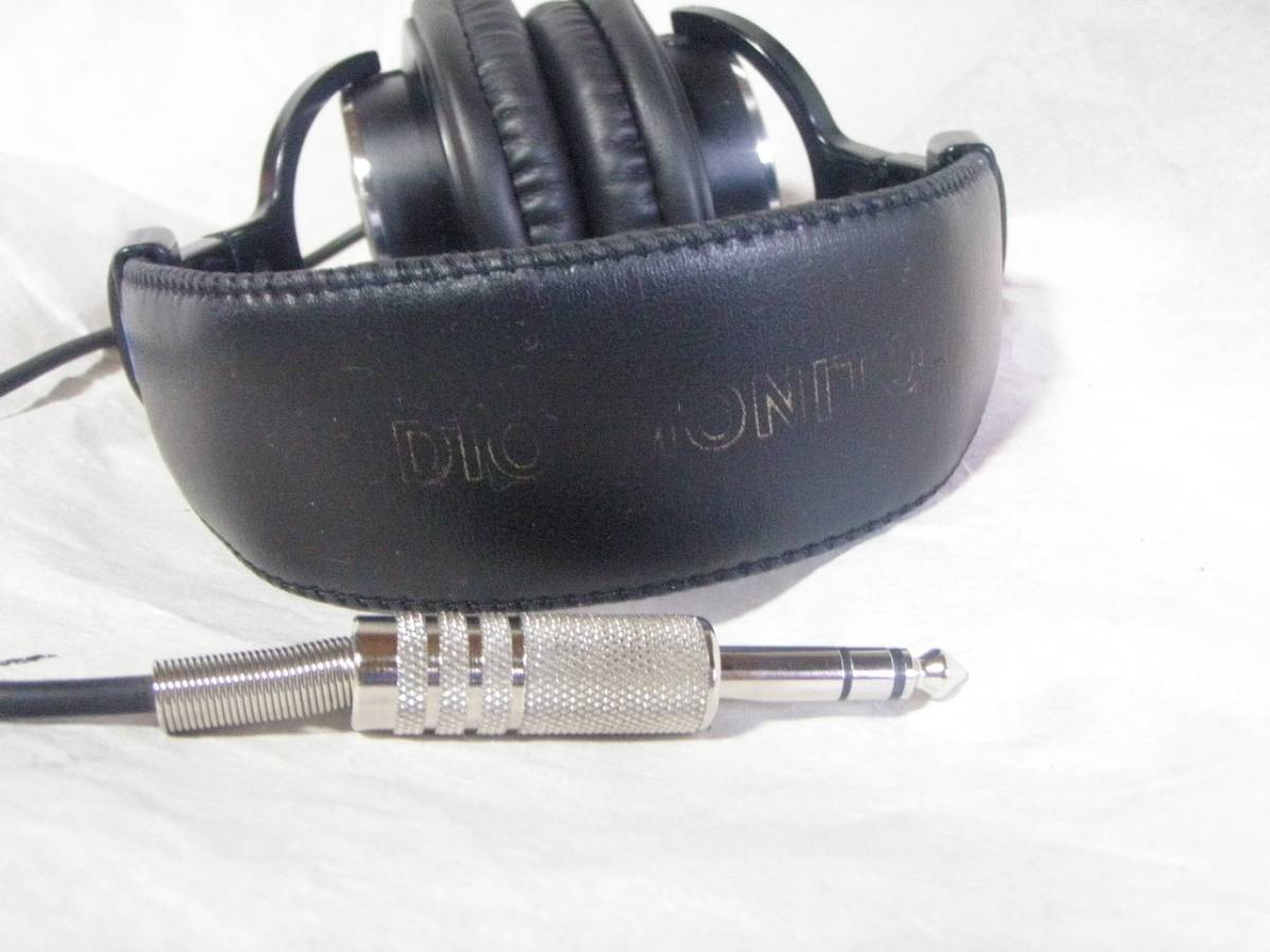 希少 SONY MDR-CD900ST 初期型 新品互換イヤーパッド交換済 音出確認済