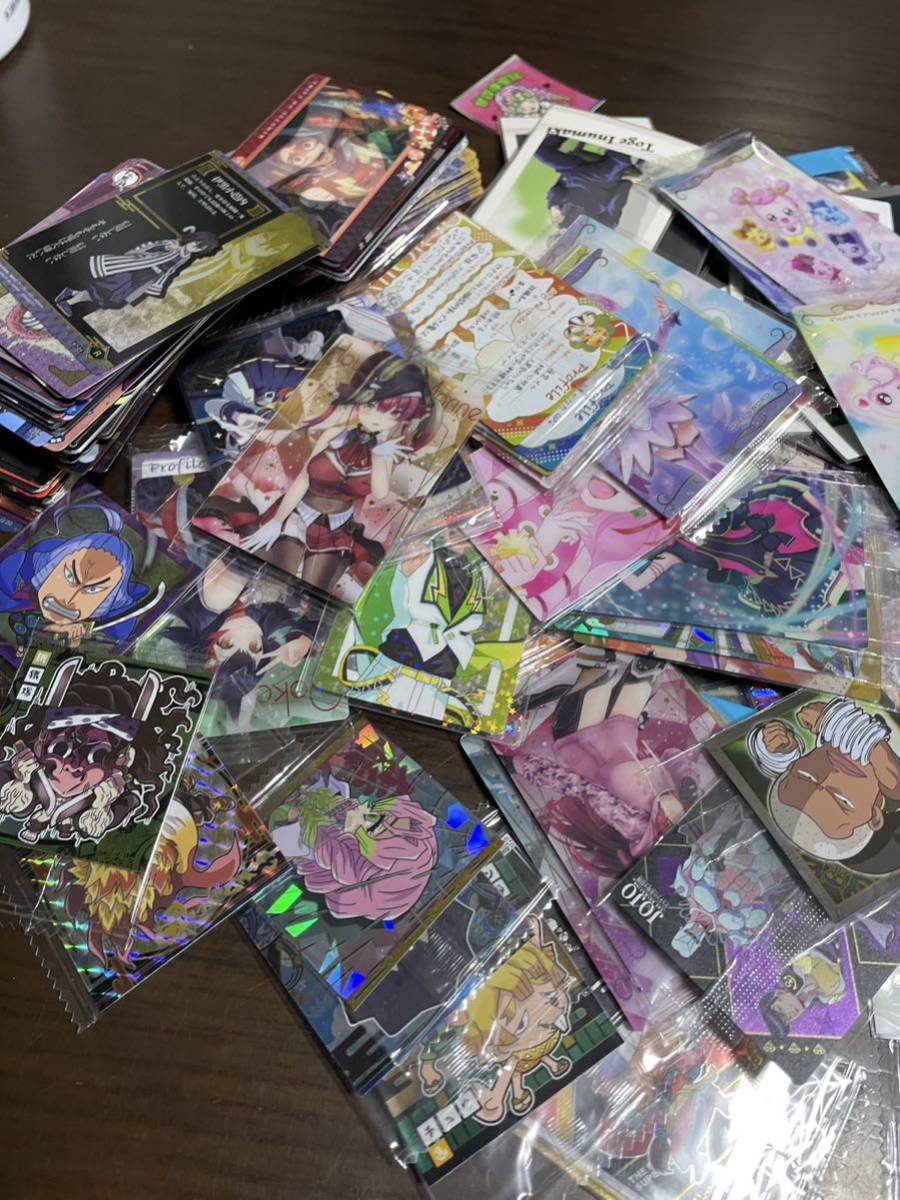 ウエハース カード シール まとめ売り ホロライブ ワンピース 鬼滅の刃