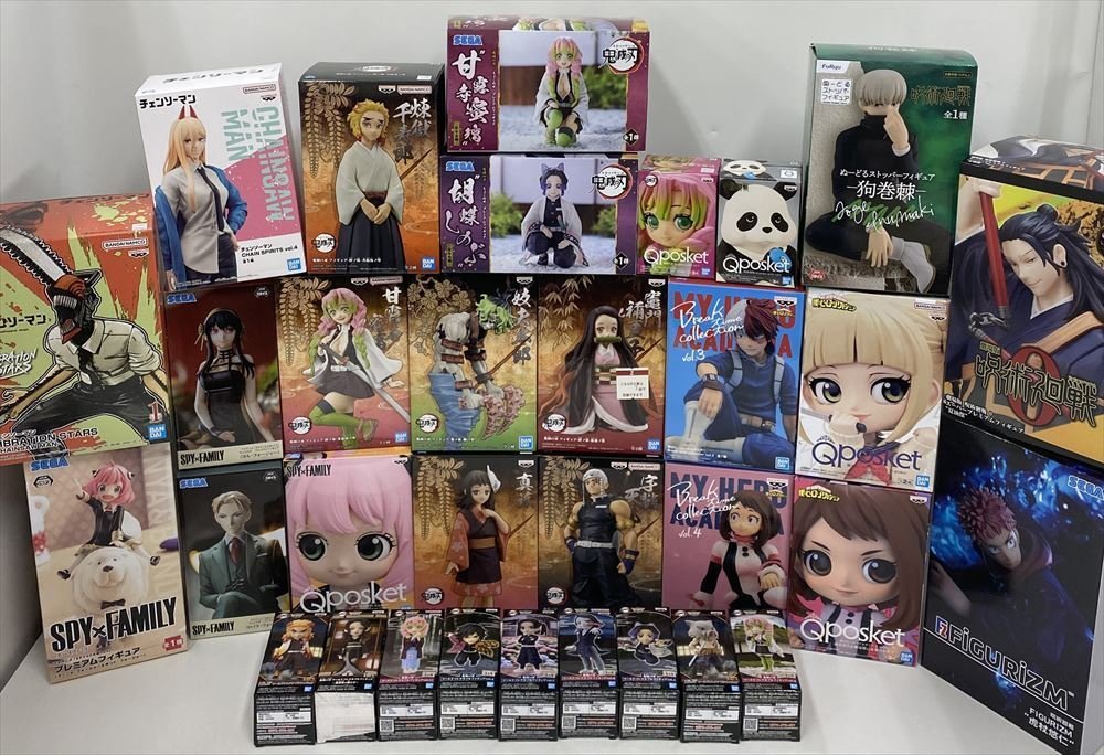 ジャンプ系フィギュア まとめ売り11個 ジャンプアニメ フィギュア