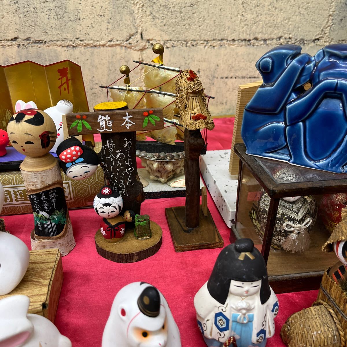伝統こけし☆木彫り☆民芸品☆お土産☆郷土玩具☆100サイズ☆傷あり
