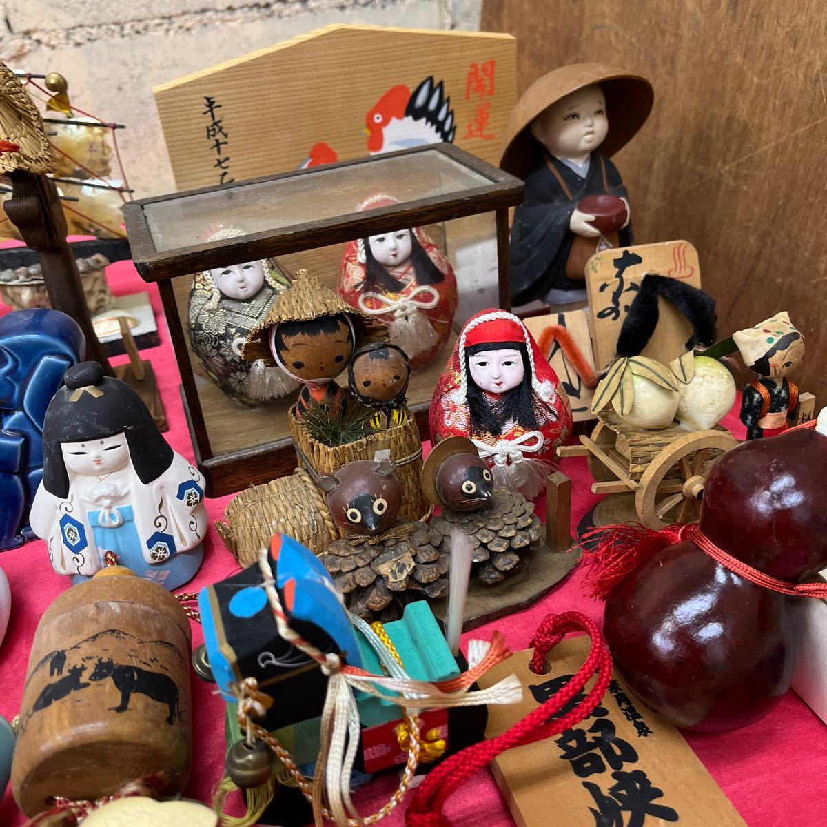伝統こけし☆木彫り☆民芸品☆お土産☆郷土玩具☆100サイズ☆傷あり