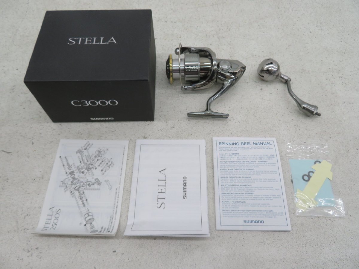 ジャンク○シマノ 18 STELLA C3000 右ハンドル 03803○460S SHIMANO
