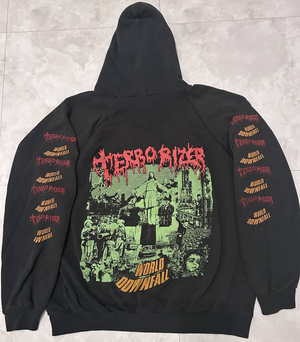 thumbnail image 2 of Otto Terrorizer Trucker Hat – Morbid Angel, Obituary, Napalm Death, Cannibal Corpse – Adjustable Snapback 2 of 3