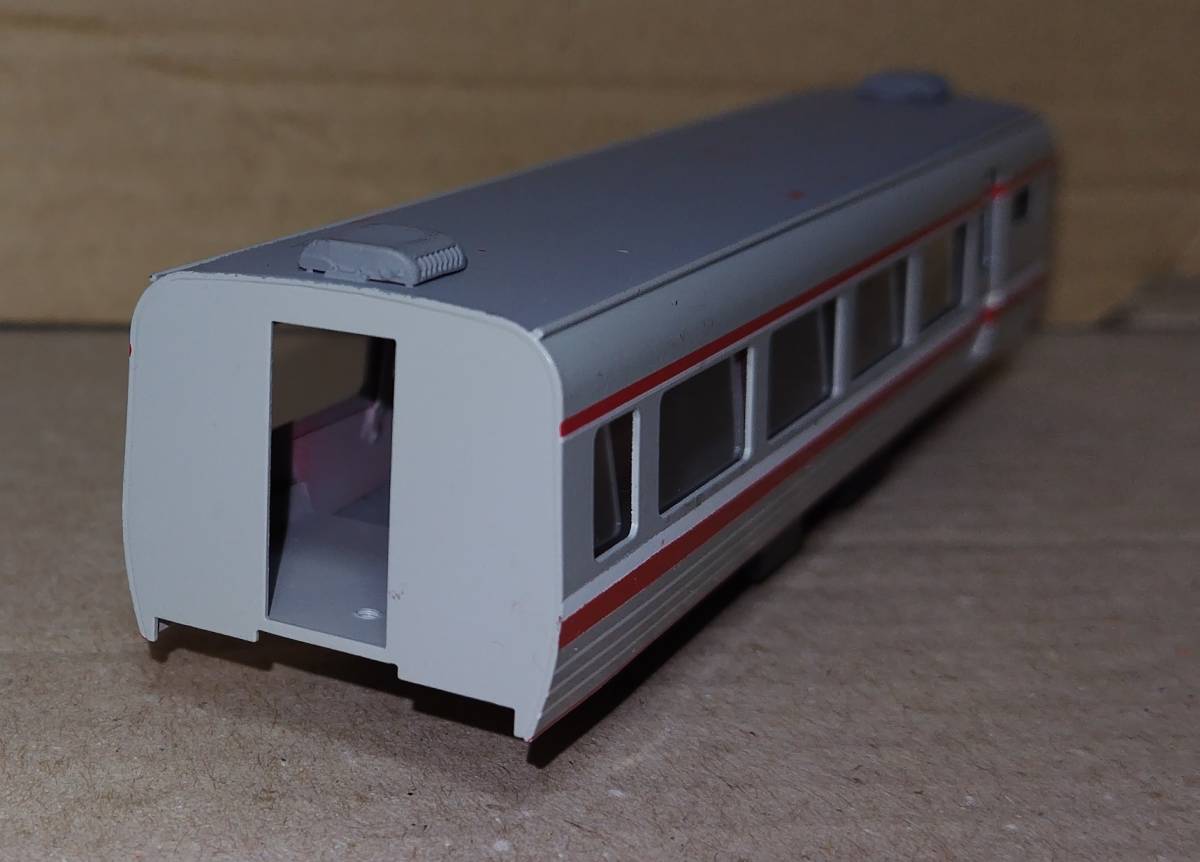 1/80 9mmナロー ボギー客車 ホハ3 頸城鉄道 トロッコモデル 鉄道模型