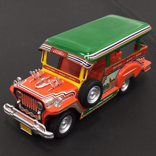 フィリピン ジープニー PHILIPPINE JEEPNEY ブリキ 相乗りバス 
