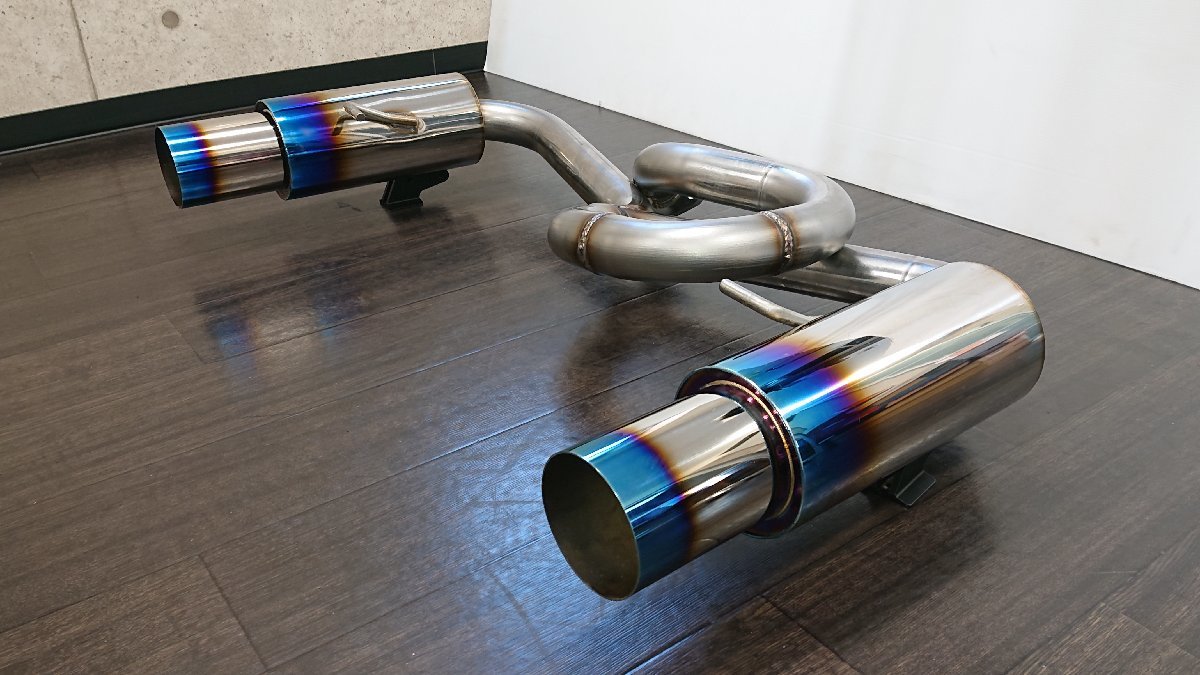 新製品 BE FREE GR86 ZN8 BRZ ZD8 オールステンマフラー 砲弾 チタン
