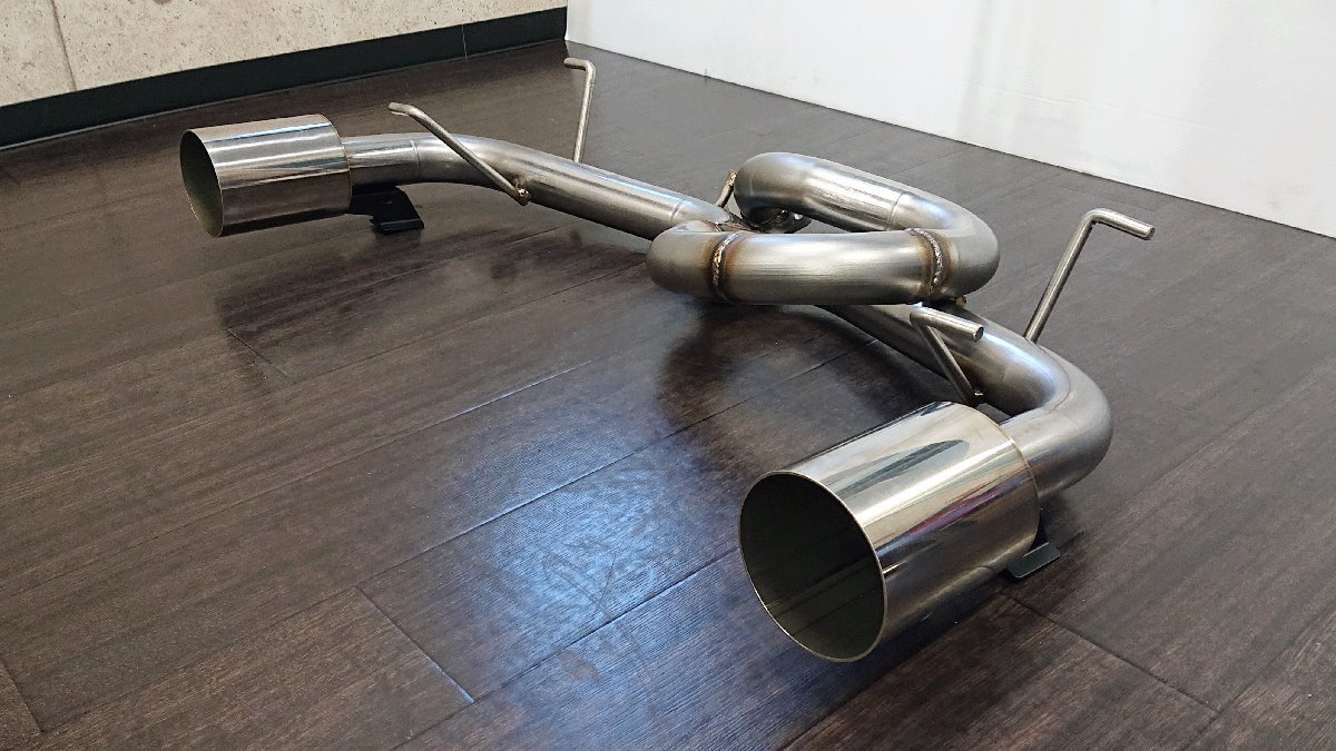 新製品 BE FREE GR86 ZN8 BRZ ZD8 オールステンマフラー 砲弾 チタン