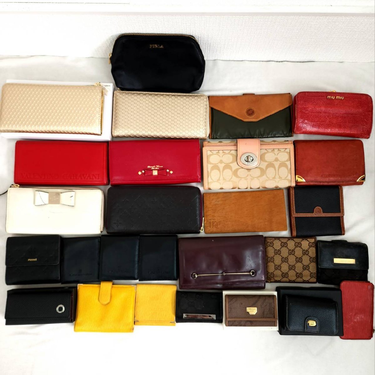 1円スタート GUCCI MIUMIU COACH GIVENCHY DUNHILL Kate Spade他 財布  
