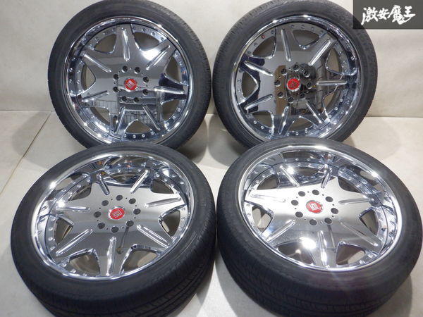 WORK ワーク LS207 207-FR ホイール 24インチ 10J +13 PCD165.1 8穴 4 