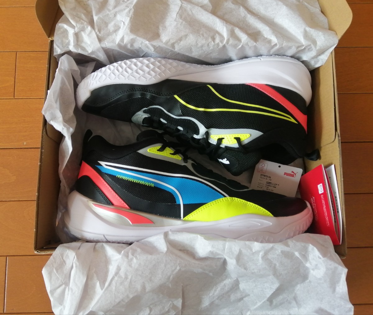 【中古】 プーマ プレイメーカー プロ 29cm US11 バスケット シューズ PUMA ブラック_2