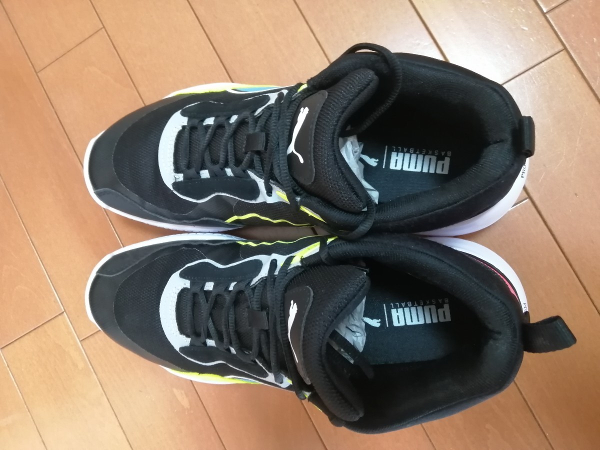【中古】 プーマ プレイメーカー プロ 29cm US11 バスケット シューズ PUMA ブラック_4