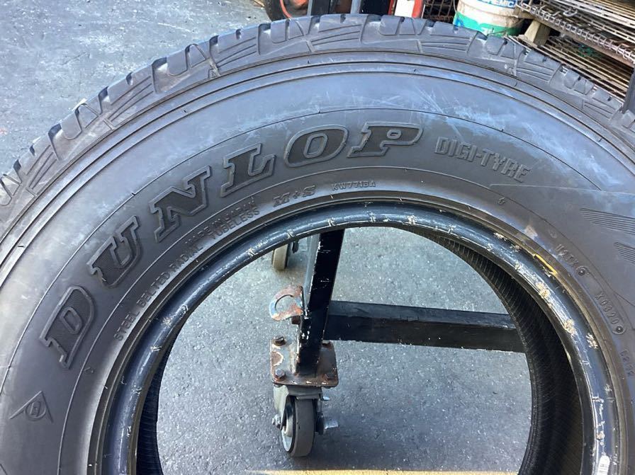 225/80R15 105S 1本 ダンロップ グラントレック AT3 中古 (103517