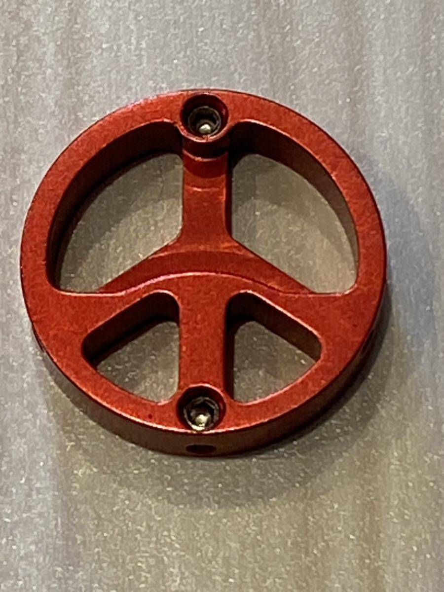 カンチブレーキ用チドリF/Rセット（ピースマークデザイン）新品・未使用_5