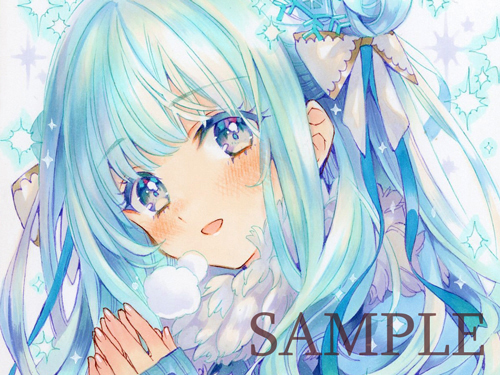 手描きイラスト▽創作▽A6サイズ5(手描きイラスト)｜売買された