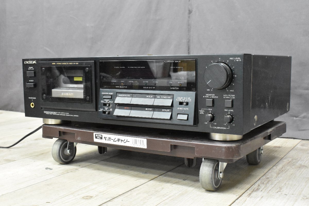 EXCELIA XK-005 カセットデッキ アイワ エクセリア リモ