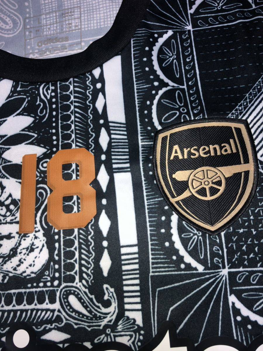 選手用アーセナル　プレマッチトップシャツ　限定Ian Wright Pre-Match Shirtコラボ　ユニフォーム　冨安健洋　日本代表_2