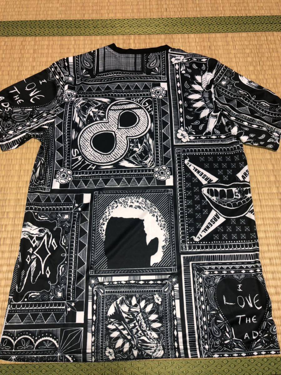 選手用アーセナル　プレマッチトップシャツ　限定Ian Wright Pre-Match Shirtコラボ　ユニフォーム　冨安健洋　日本代表_3