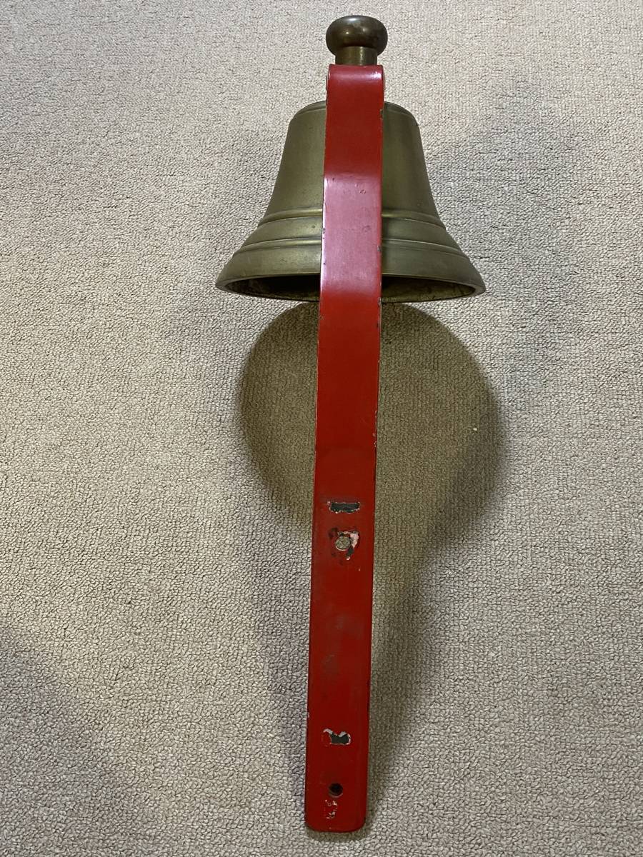真鍮 半鐘 鐘 大きな鐘 警鐘 消防車 消防 吊鐘 ベル 5kg 直径20cm