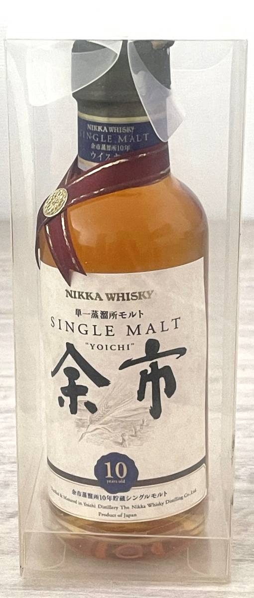 ニッカ シングルモルト 余市10年 未開栓】NIKKA WHISKY シングルモルト