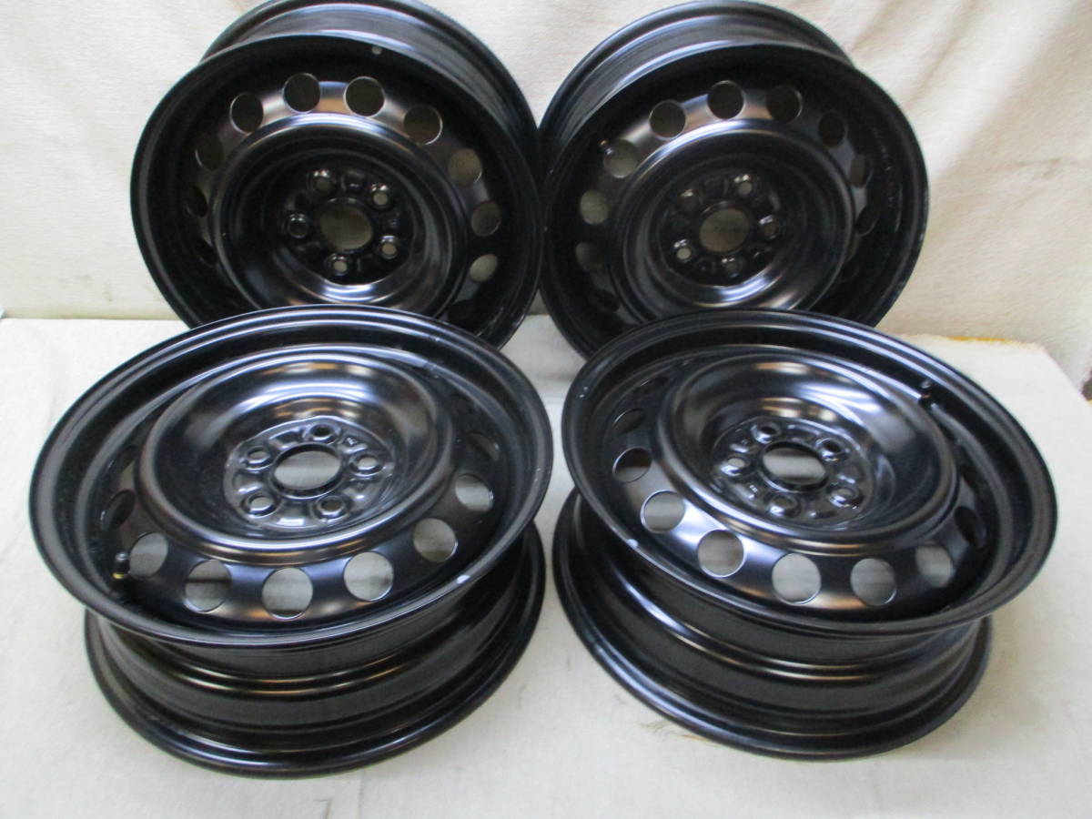 新車外し トヨタ シエンタ 純正15インチスチールホイール 15×5.5J 5穴  