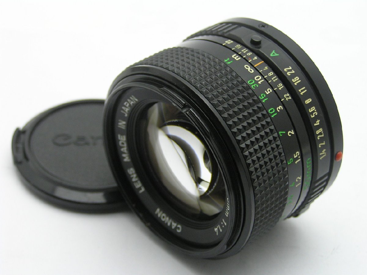 ハローカメラ 9195 CANON LENS New FD 50mm F1.4 現状 1円スタ－ト(キヤノン)｜売買されたオークション情報 ...
