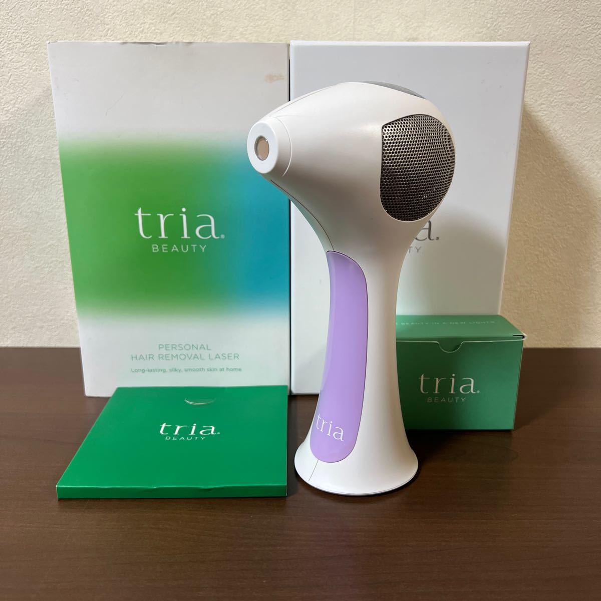 tria トリア・パーソナルレーザー 脱毛器 ラベンダー 中古良品