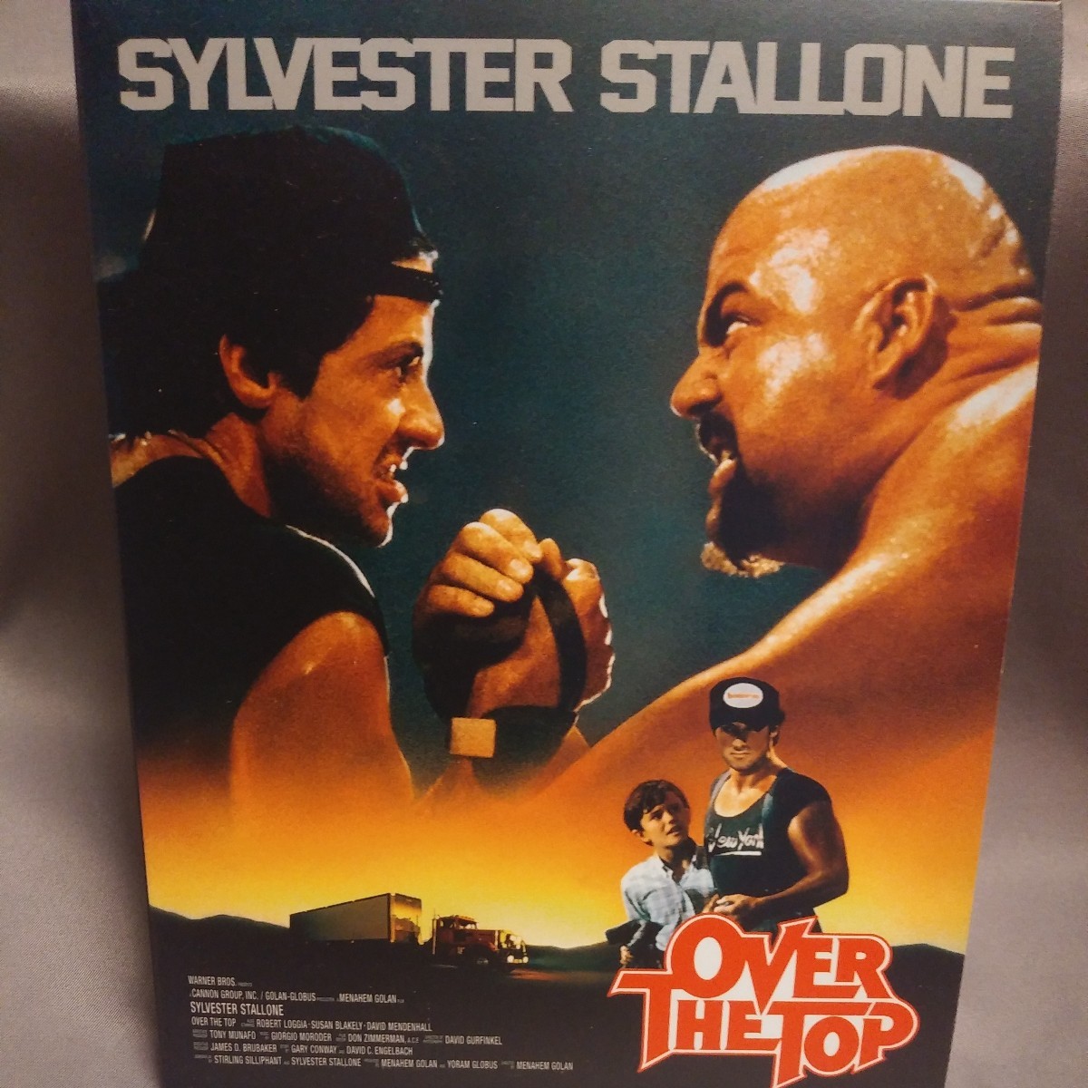 オーバーザトップ Blu-ray シルベスター・スタローン ミニチラシ2枚