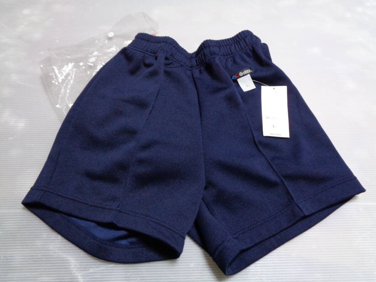 L 紺 G-1525 galax ギャレックス 短パン ショートパンツ 体操着 体操服