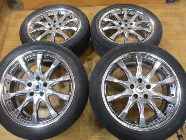 【お得，最新作】 WORK シュヴァート SC2 ホイール タイヤ 4本 5H-114.3 19インチ 8.5J+40 245/45R19 ダンロップ ルマン 2019年 アルファード ヴェルファイア(ラジアルタイヤ)｜売買されたオークション情報、yahooの商品情 5穴