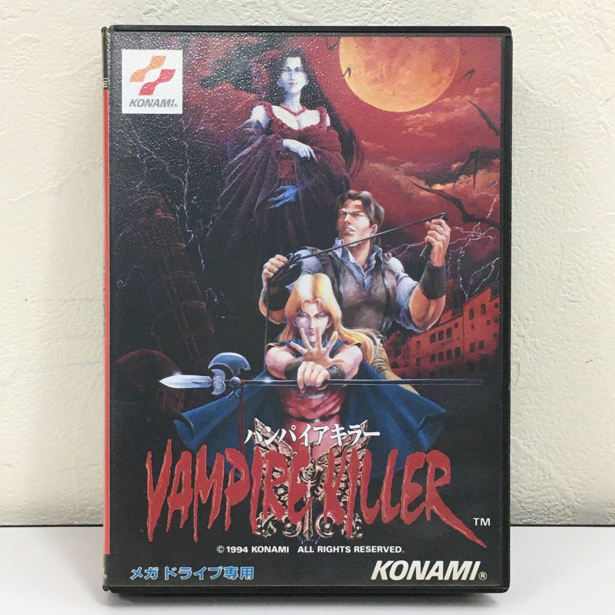 【中古】「非常に良い」バンパイアキラー  MD （メガドライブ） 併売品】 MD メガドライブ バンパイアキラー VAMPIRE KILLER コナミ