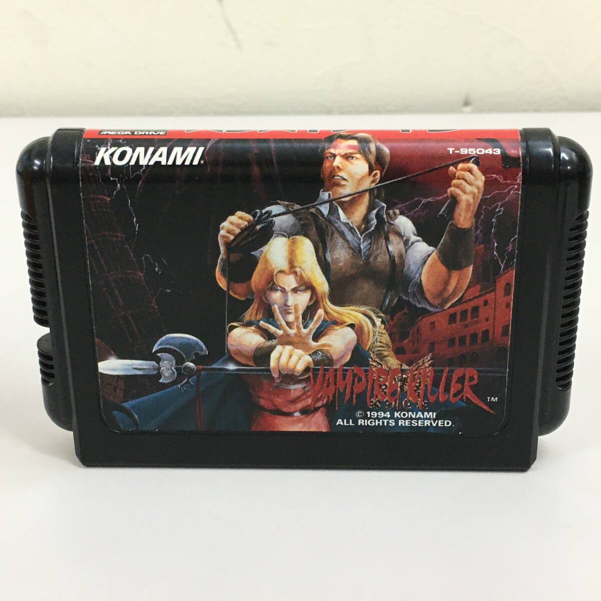 併売品】 MD メガドライブ バンパイアキラー VAMPIRE KILLER コナミ