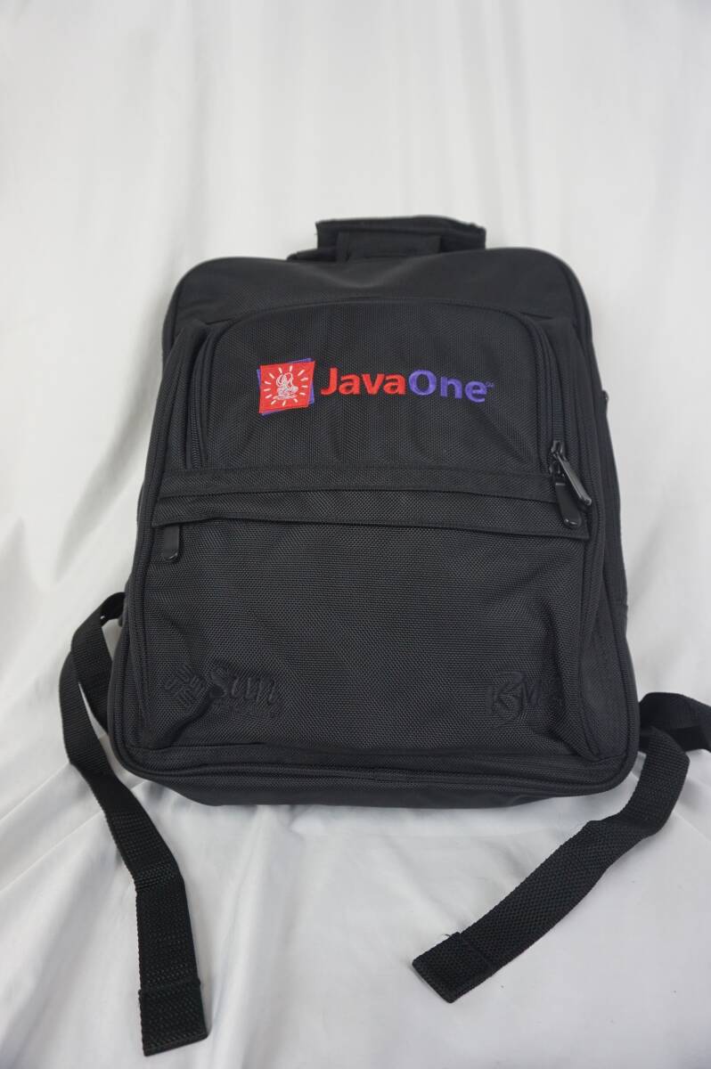 X924/レア/JAVA/JavaOne/2000年代/バッグ/サンマイクロシステムズ/リュック/バックパック/ブラック(リュックサック ...