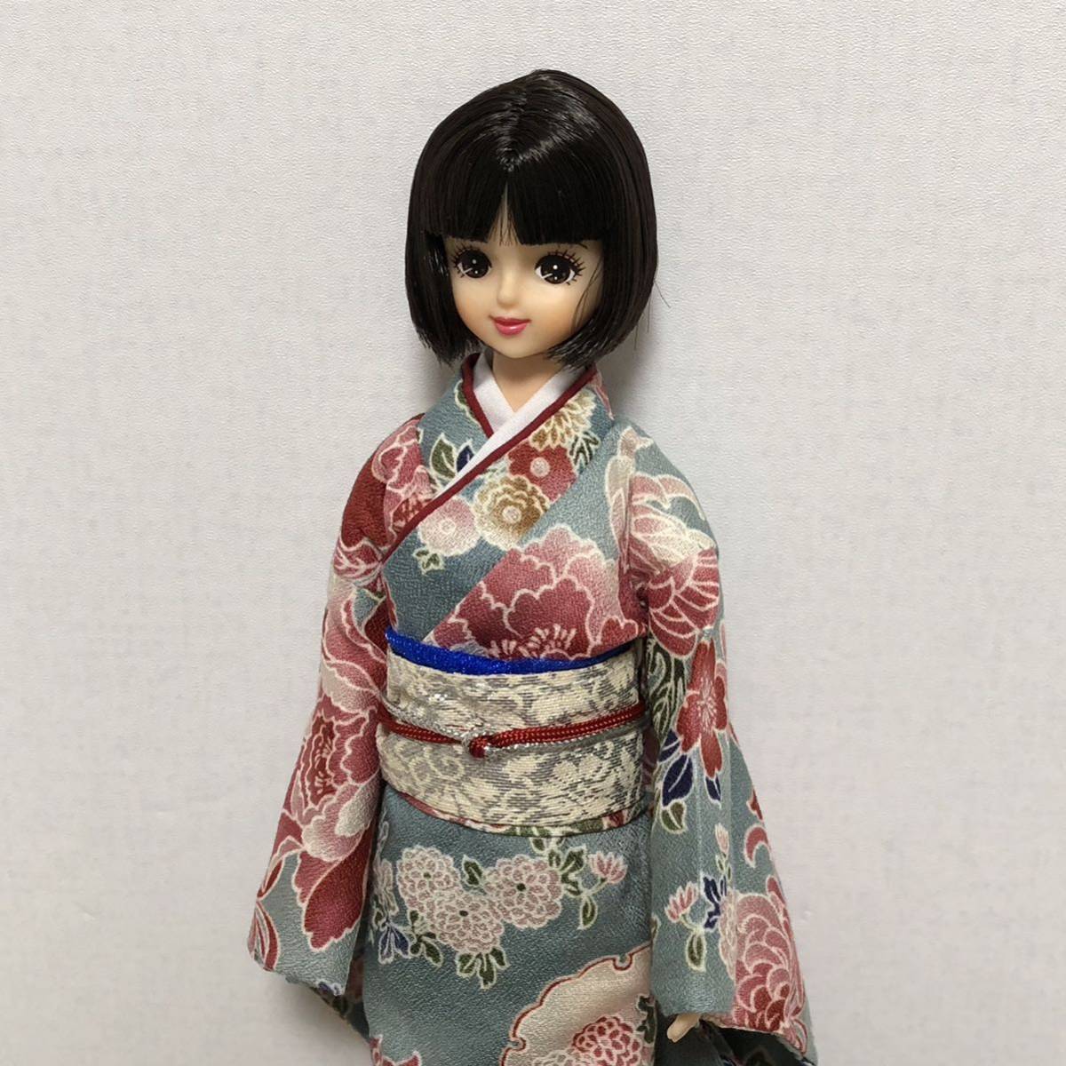 タカラ みらい 黒髪ボブ 着物 きもの 和装 ジェニーフレンド 日本製