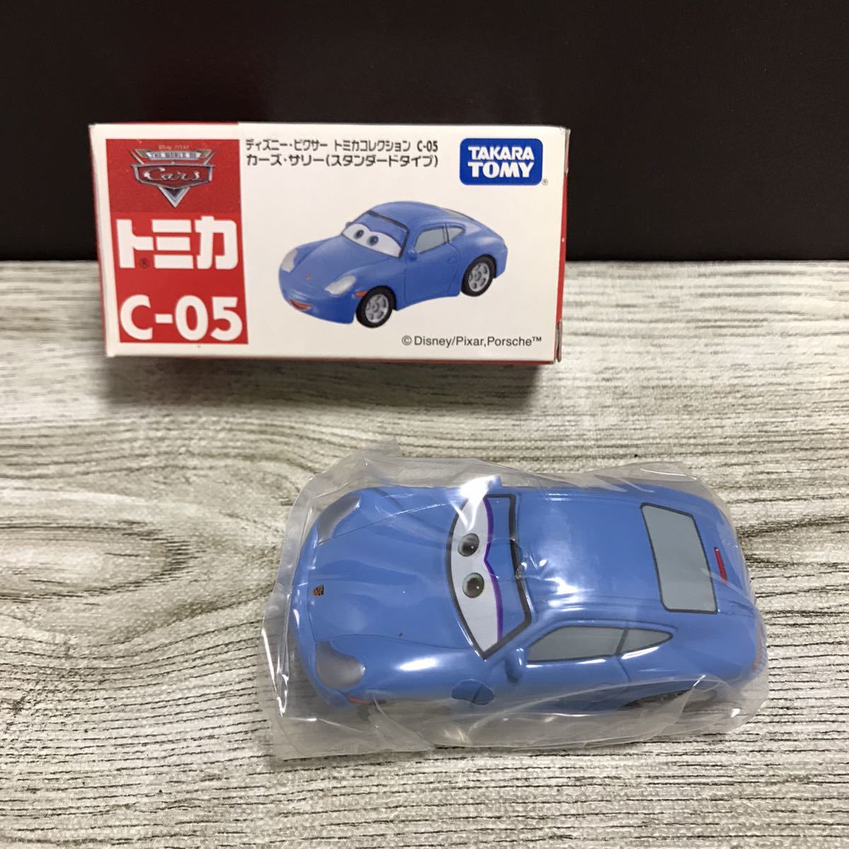 184-0024 未使用品 トミカ C-05 ディズニー・ピクサー トミカコレクション カーズ・サリー スタンダードタイプ_1