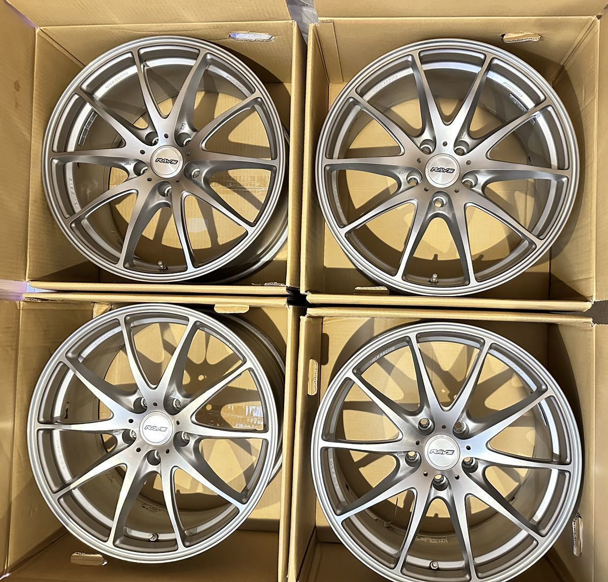 送料込✨RAYS VOLK RACING G25✨18インチ✨PCD114.3 限定モデル RAYS VOLK RACING G25 LIMITED EDITION 18インチ 8.5J 5穴