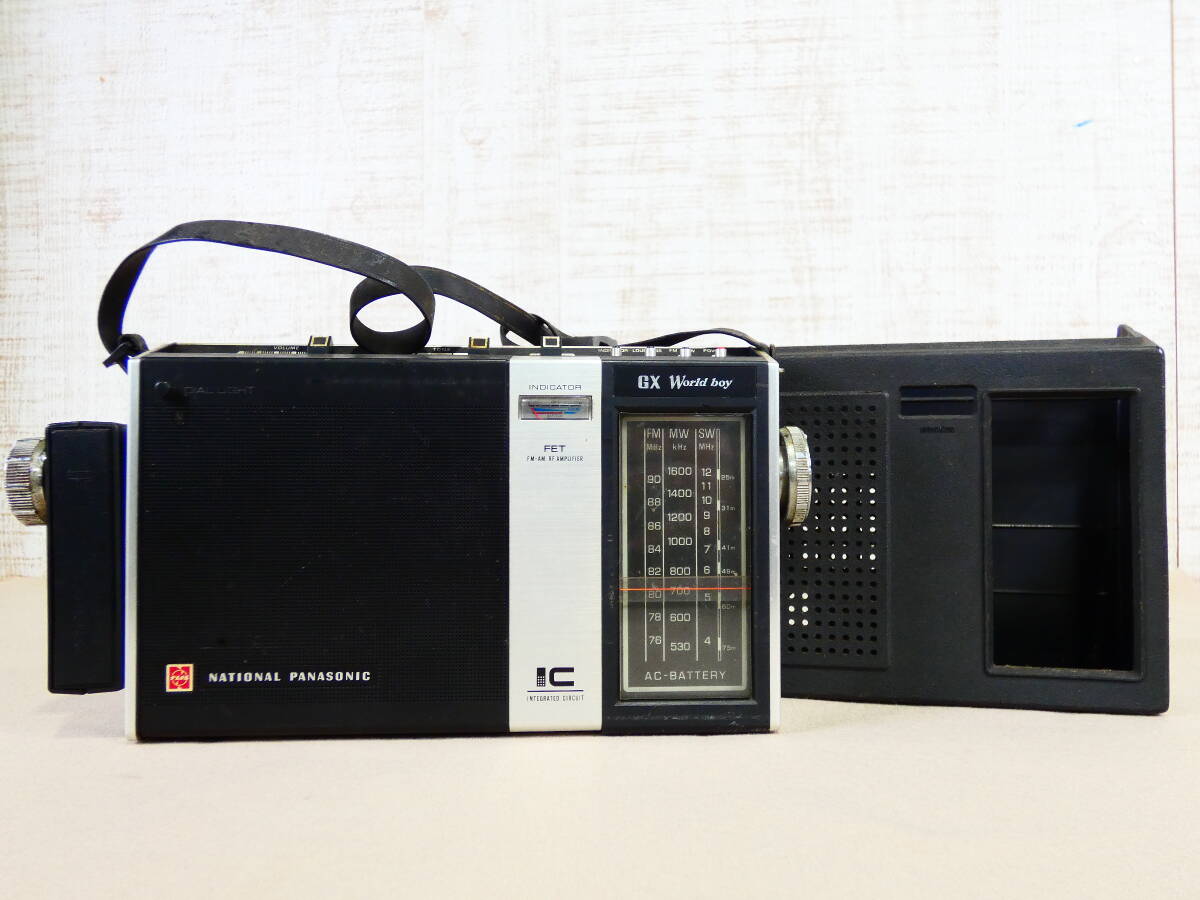 National ナショナル GX World boy ワールドボーイ ラジオ RF-858