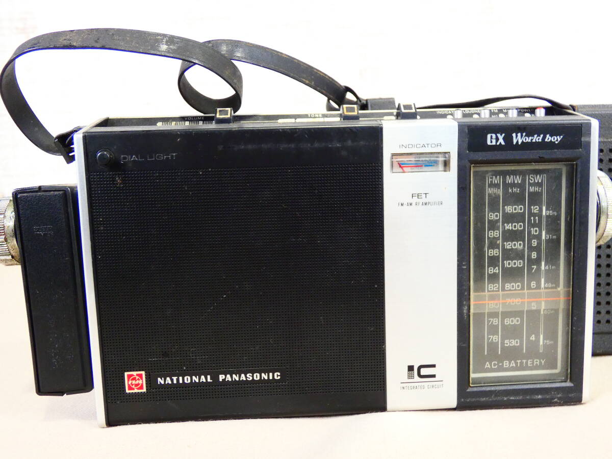 National ナショナル GX World boy ワールドボーイ ラジオ RF-858