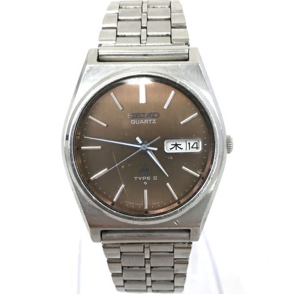 SEIKO セイコー TYPEⅡ タイプ2 腕時計 7546-7050 クオーツ カレンダー