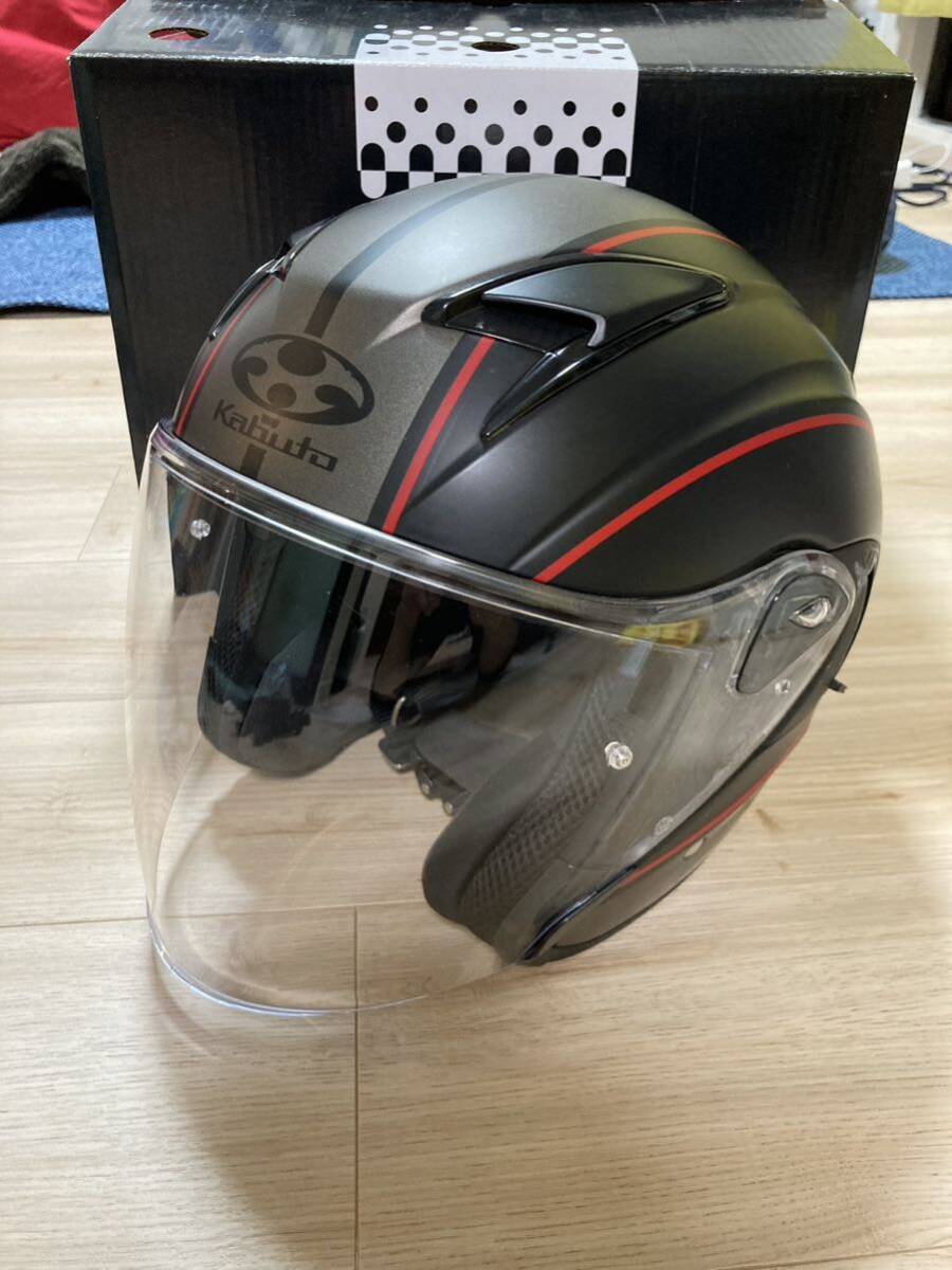 OGK KABUTO EXCEED ジェットヘルメット サイズM_1