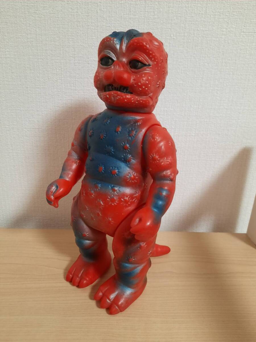 超美品　70's ひよこマーク ミニラ 約21.5cm 円谷プロ 当時物 昭和 ビンテージ ソフビ　bemon/ヘドラ　_1