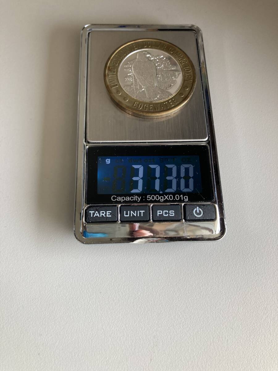 銀貨 純銀製 10ドル トークン メダル アメリカ ラスベガス エッジ