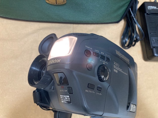 838* Victor ビクター VIDEO MOVIE ビデオムービー GR-AX55 VHS-C