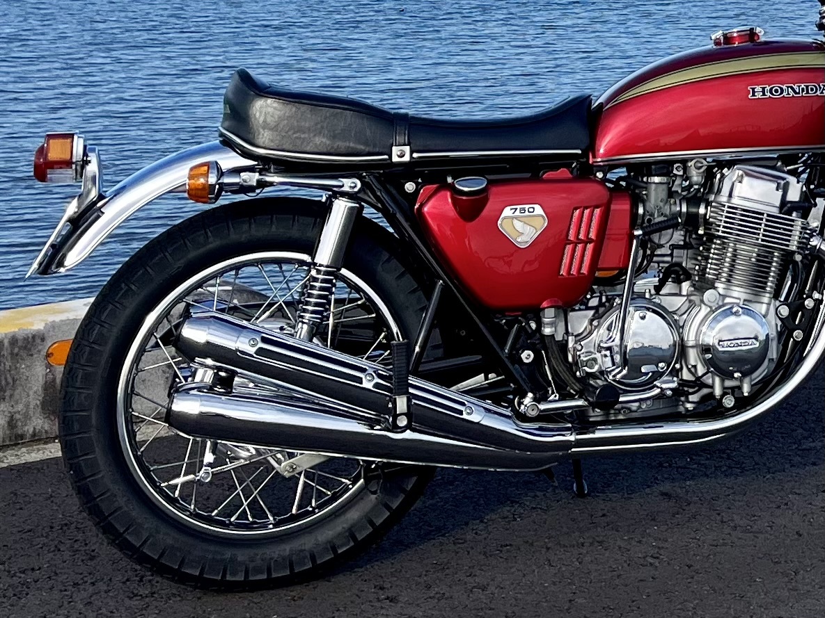 CB750four CB 750k 闇矢屋製　K0タイプアンコ抜きシート_7