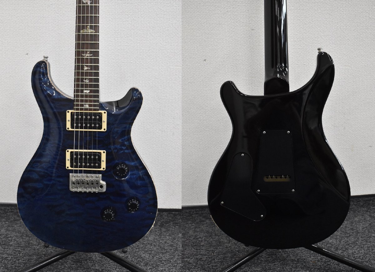 Σ2724 中古品 PRS PAUL REED SMITH CUSTOM 24 1ST-Q WHALE BLUE #124192 ポール・リード・スミス エレキギター_2