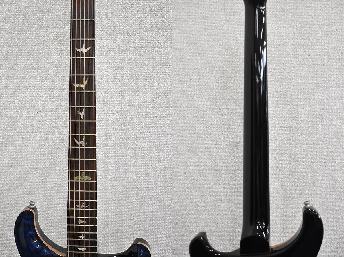 Σ2724 中古品 PRS PAUL REED SMITH CUSTOM 24 1ST-Q WHALE BLUE #124192 ポール・リード・スミス エレキギター_5