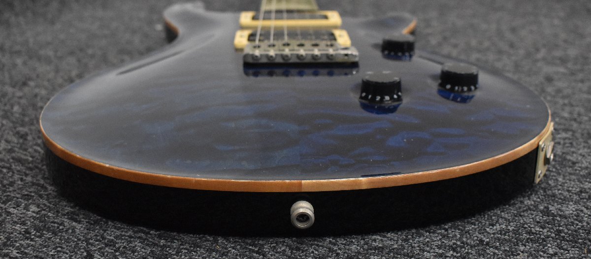 Σ2724 中古品 PRS PAUL REED SMITH CUSTOM 24 1ST-Q WHALE BLUE #124192 ポール・リード・スミス エレキギター_8